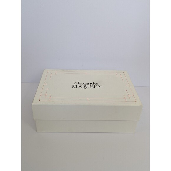 Alexander McQueen Womens Sz 8.5 EU 38.5 Pink Glitter Oversize Sneakers - Picture 12 of 14